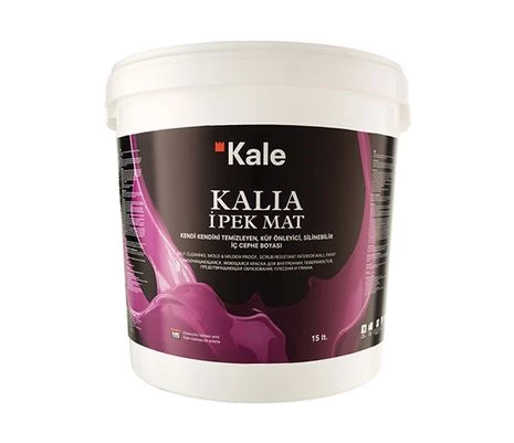 Силиконовая шелковисто-матовая краска 5163 Kalia Ipek Mat белая, 2,5 л, Kalekim